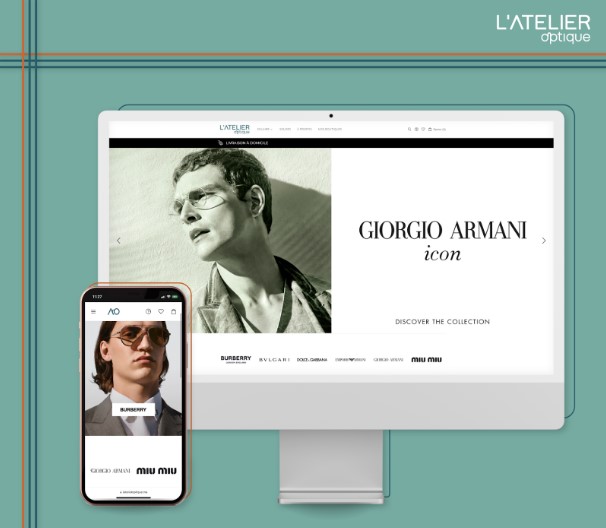 L'Atelier Optique Website Launch